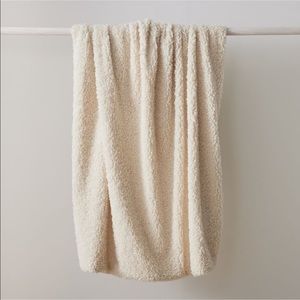 West Elm Cozy Faux Shearling Throw